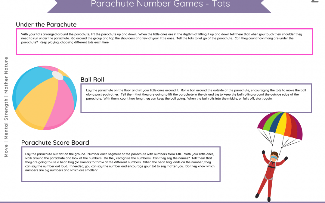 Parachute Games (Numbers)