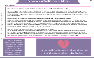 Positive teaching to support behaviour