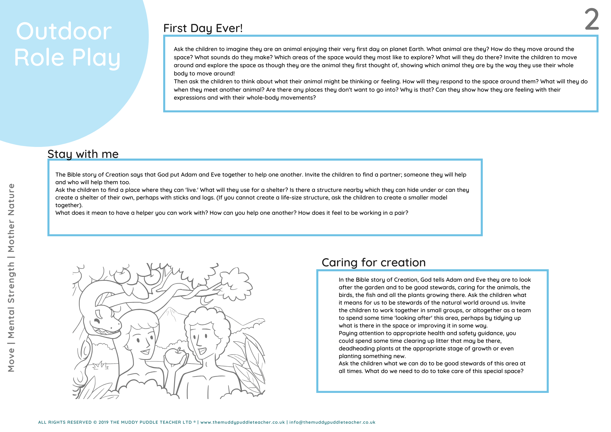 KS1 Christianity Creation Story