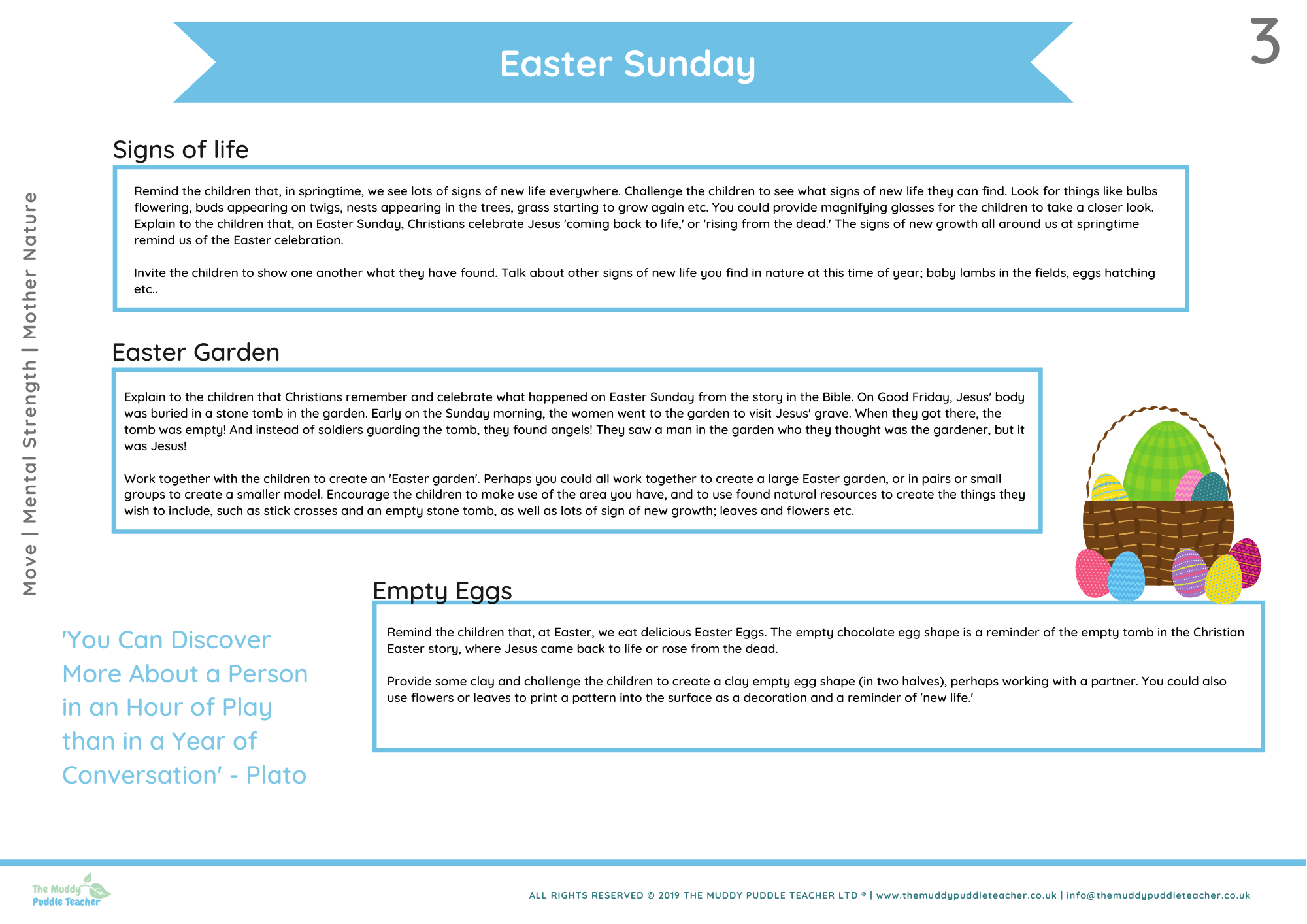 outdoor ideas for easter sunday