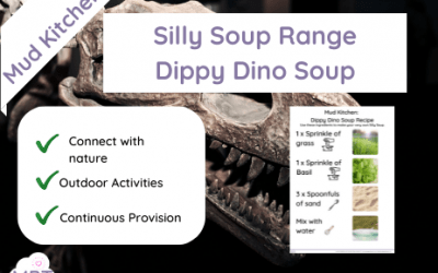 Mud Kitchen: Dippy Dino Silly Soup Recipe
