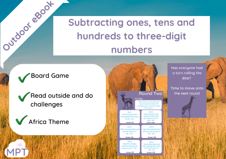subtracting, ones, tens and hundreds