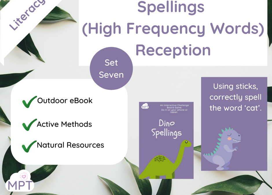 Spellings (High Frequency Words) – Set Seven