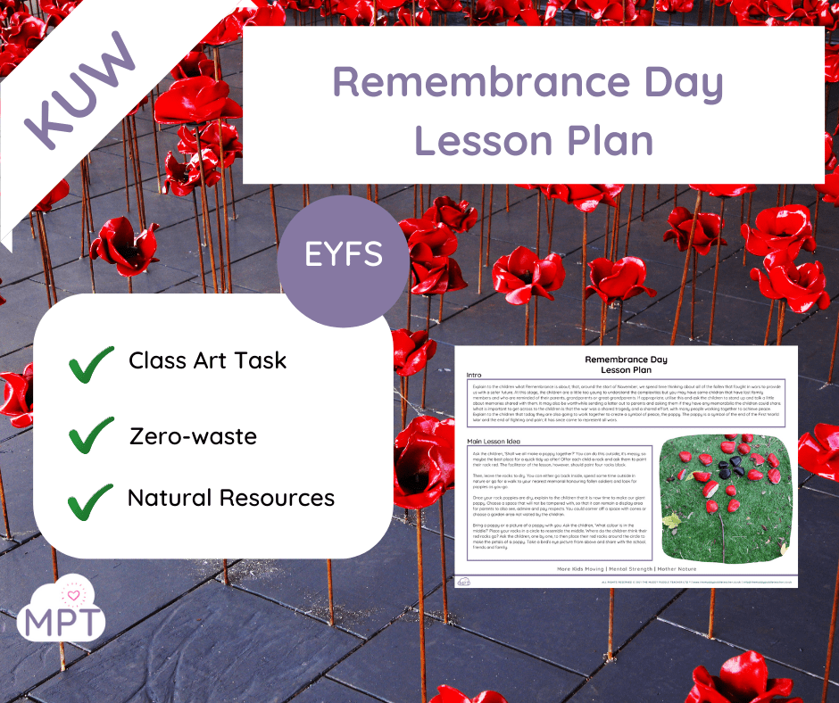 outdoor learning rememberance day