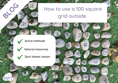 How to use a 100 square grid outside