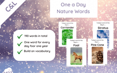 One a Day Nature Words -Book One – (Vocabulary Builder Early Years)