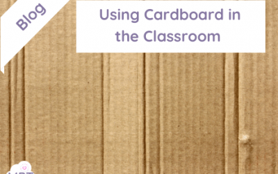 Carboard in the classroom can help schools reduce plastic use