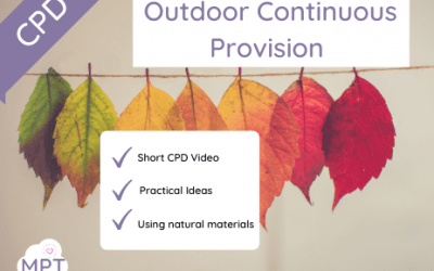 VLOG – Outdoor Continuous Provision in Autumn