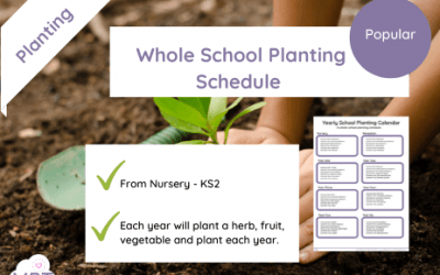 Whole School Yearly Planting Calendar