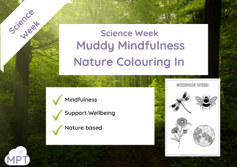 science week colouring in