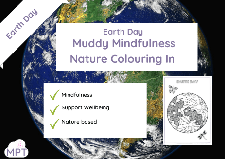 earth day colouring in