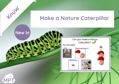 How to make a nature caterpilalr