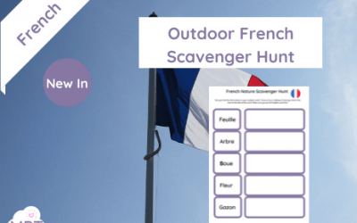 Outdoor French Scavenger Hunt