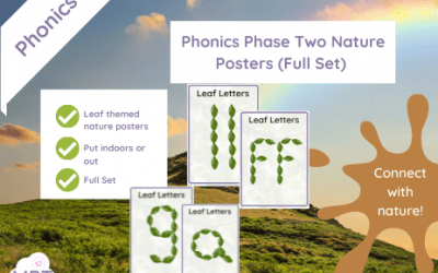Phonics Phase Two Nature Posters (Full Set)