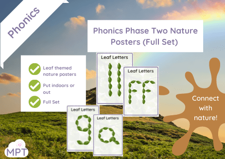 phase two phonics posters