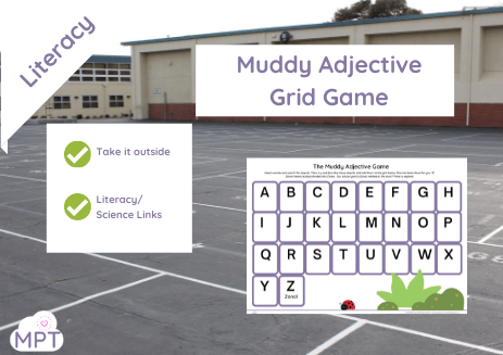 Muddy Adjective Grid Game