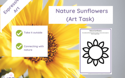 Nature Sunflowers (Art Task)