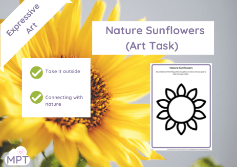 Nature Sunflowers (Art Task)