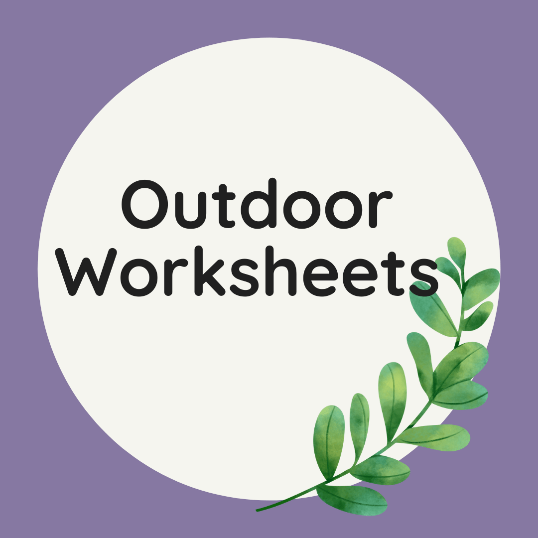 outdoor worksheets