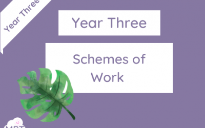 Year 3 Outdoor Schemes of Work (Science)