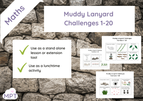 Muddy Lanyard Challenges Numbers 1- 20
