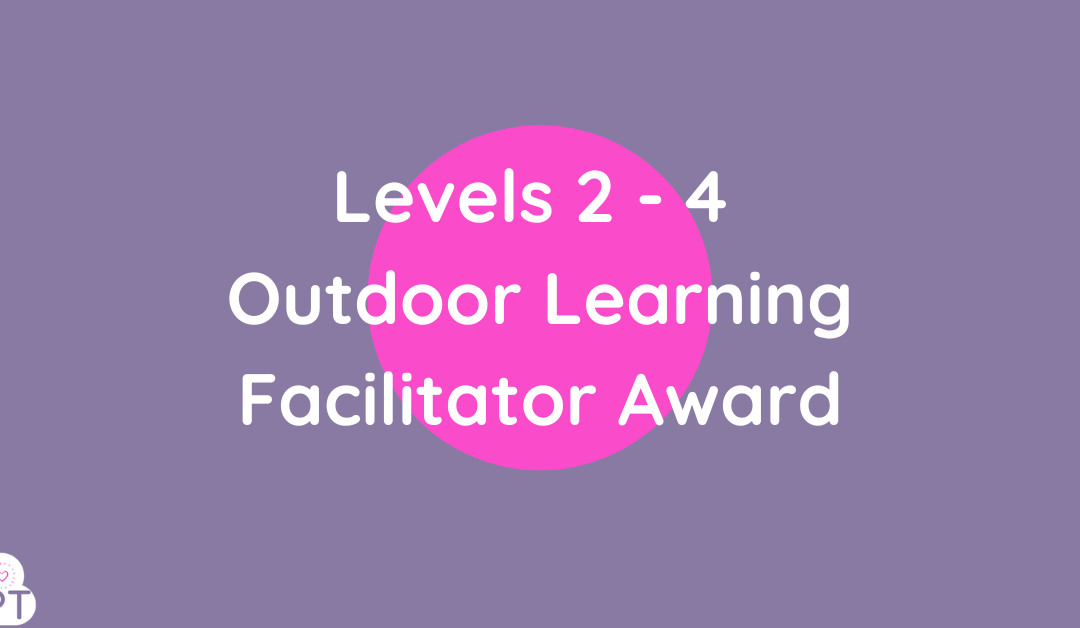 Outdoor Learning Practictioner Award (Levels 2-4)