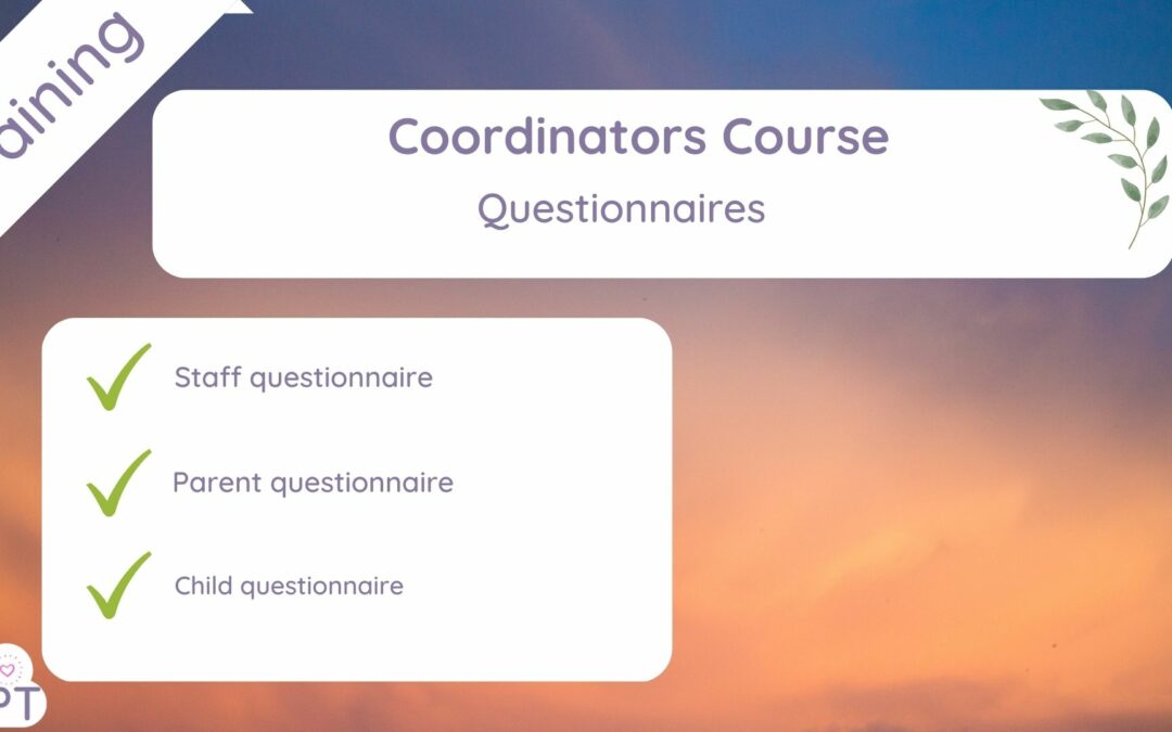 Questionnaires Coordinators Course