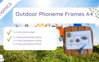 Outdoor Phoneme Frames A4