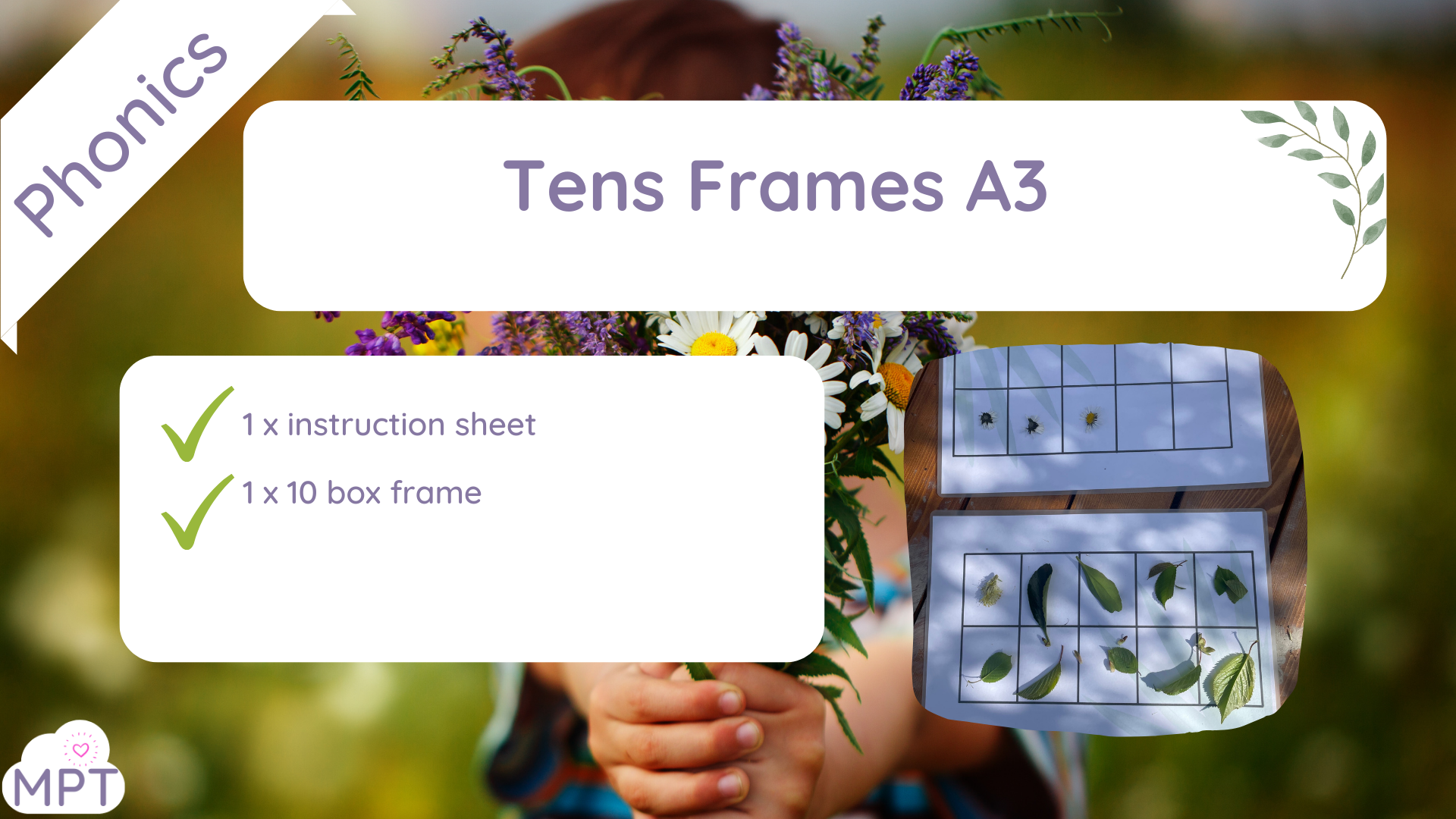 Outdoor Tens Frames A3