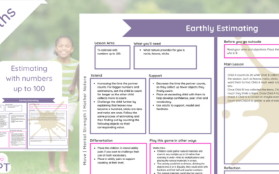 Estimating with numbers up to 100 : Earthly Estimating