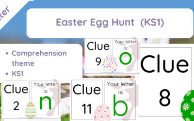 Easter Egg Hunt KS1 (Reading Theme)