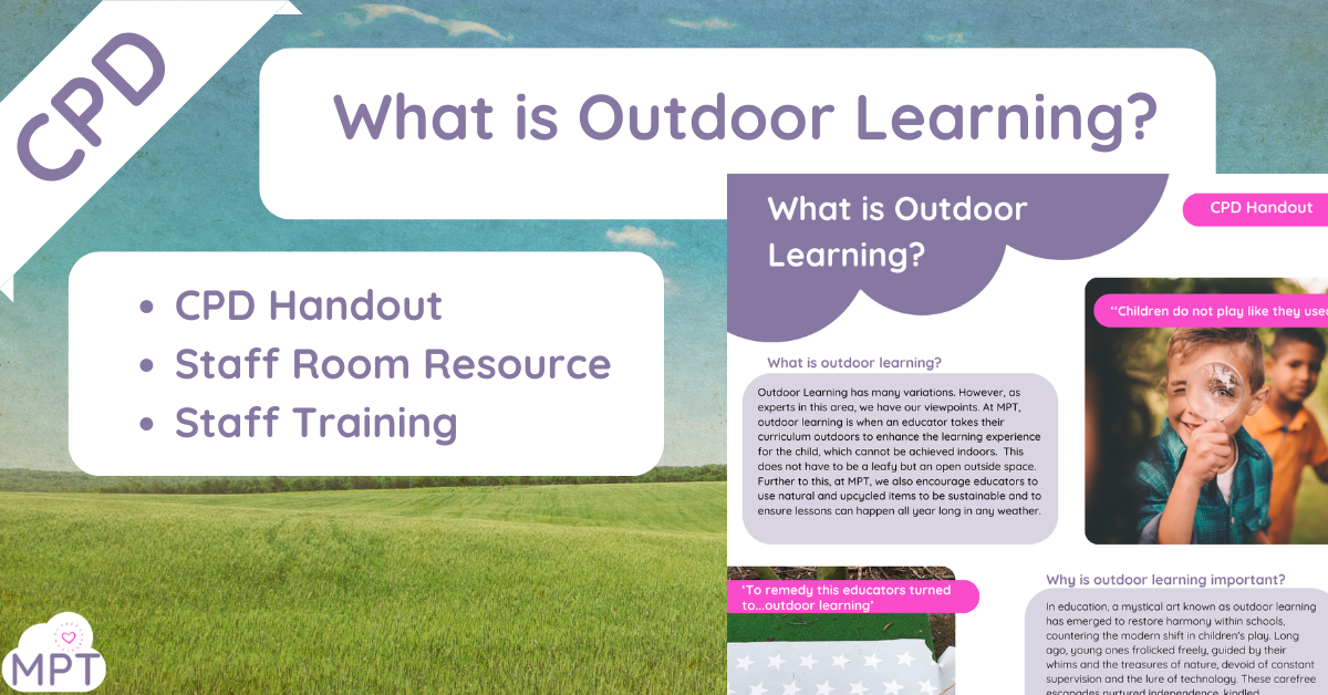 what is outdoor learning?