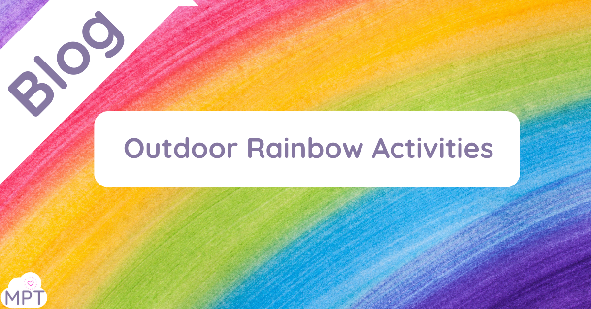 Outdoor Rainbow Activities