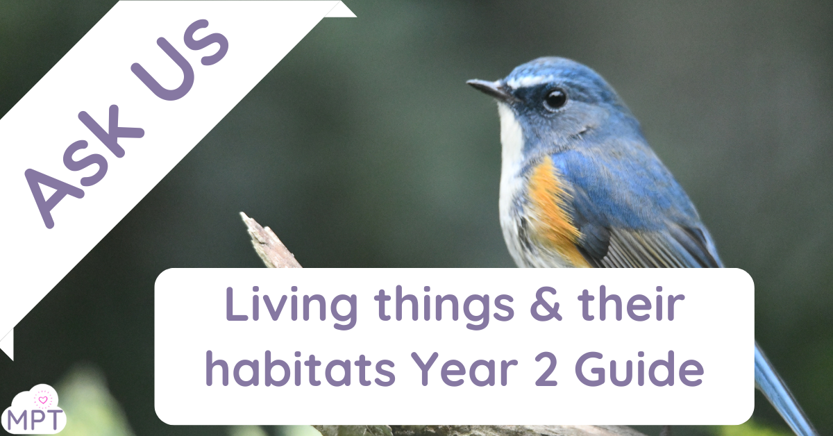 living things and their habitats year 2