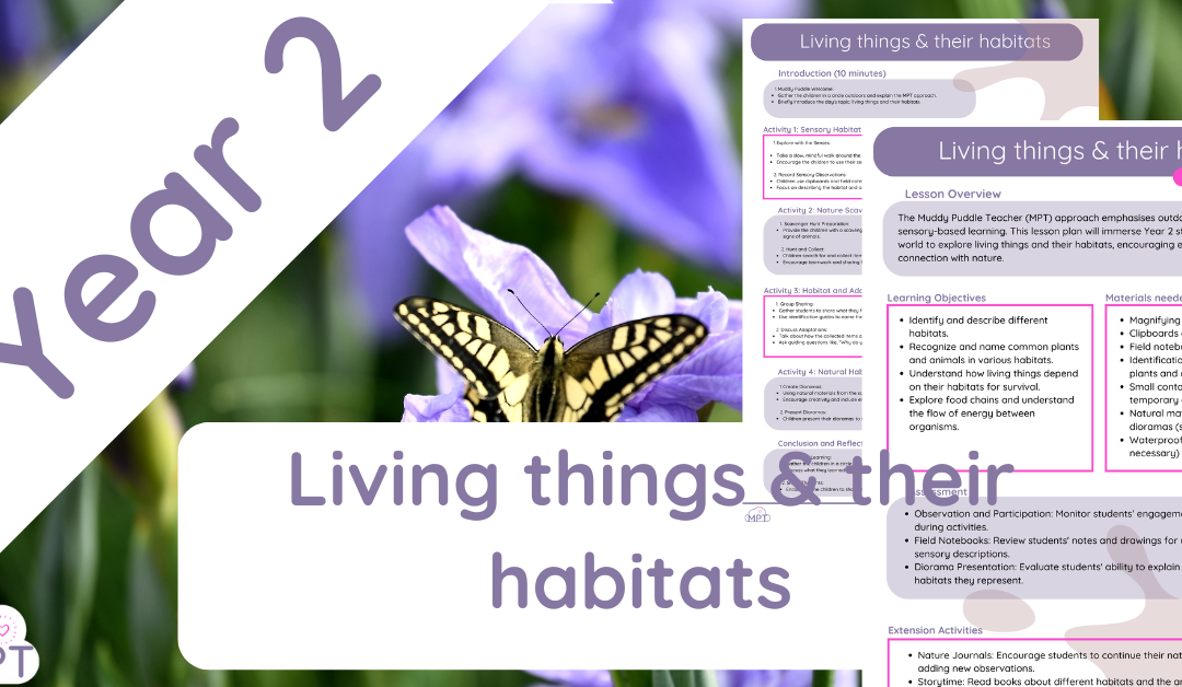 Living things & their habitats Year 2 : Lesson Plan