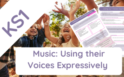 Use their Voices Expressively KS1 : Music