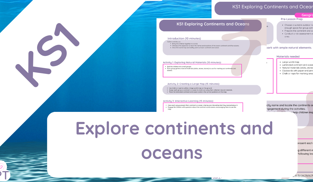 KS1 Continents and Oceans