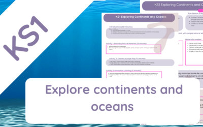 KS1 Continents and Oceans