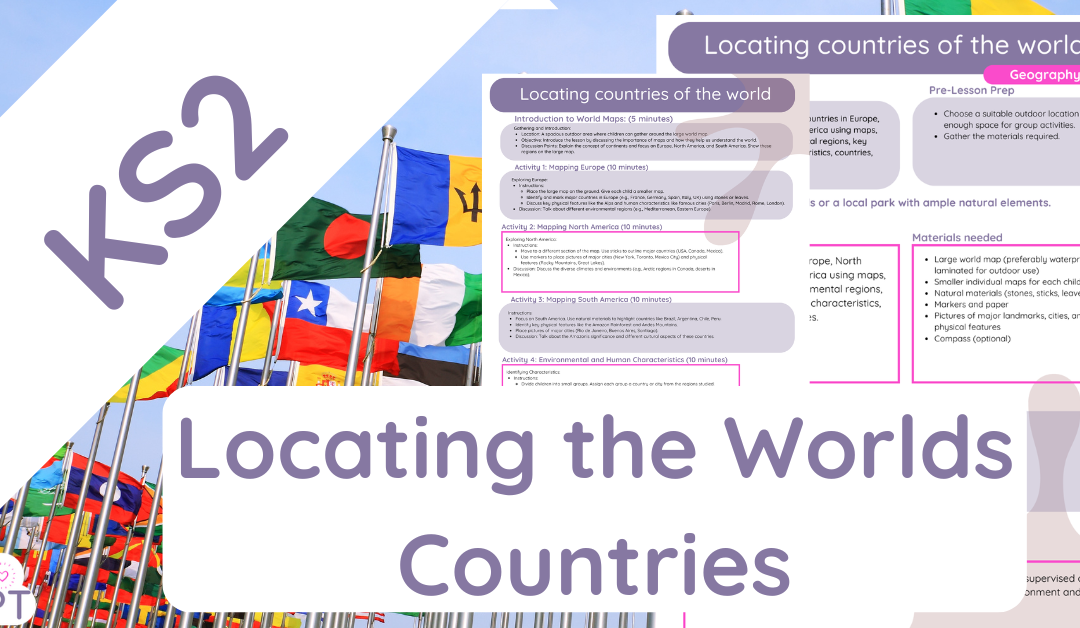 Locating the Worlds Countries (KS2)