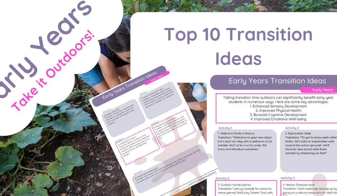 Early Years Transition Day Ideas