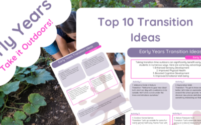 Early Years Transition Day Ideas