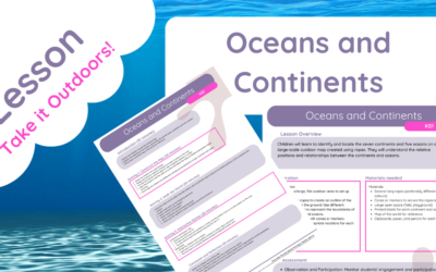 Oceans and Continents KS1 (Rope Method)