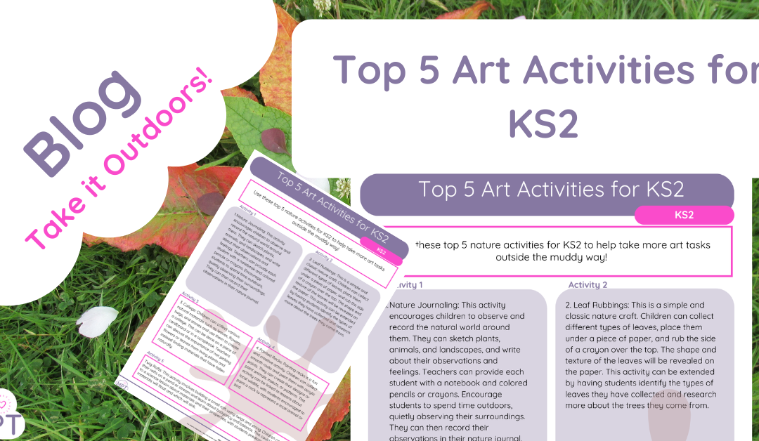 5 Nature Art Activities KS2