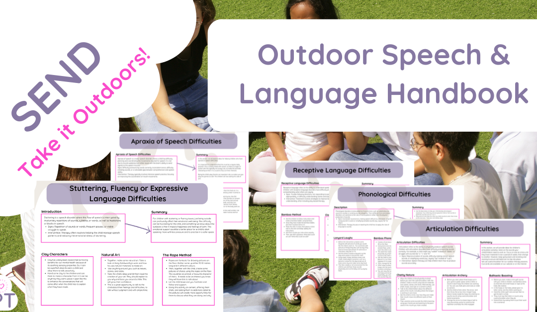 Outdoor Speech & Language Handbook