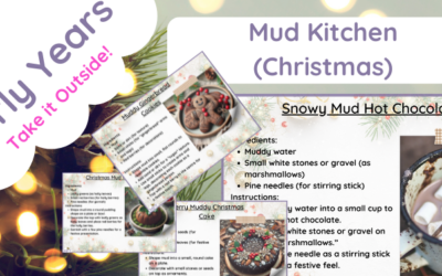 Mud Kitchen Posters – Christmas Theme