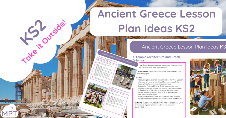 Ancient Greece Outdoor Lesson Plan Ideas KS2