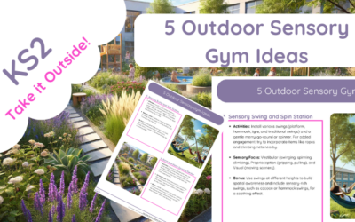 5 Outdoor Sensory Gym Ideas