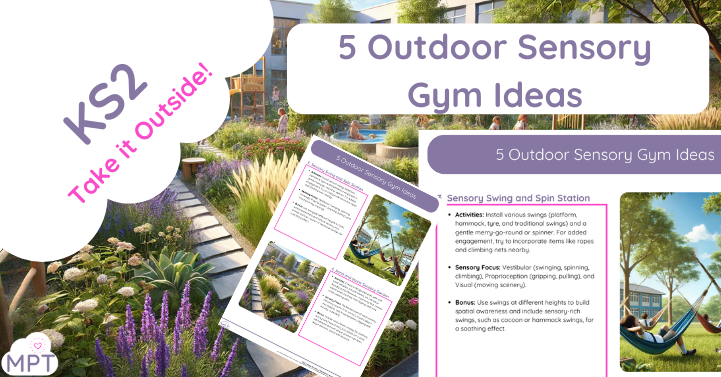 5 Outdoor Sensory Gym Ideas