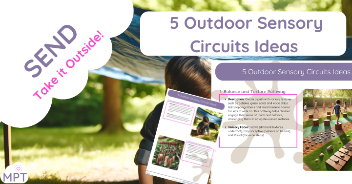 5 Outdoor Sensory Circuits Ideas