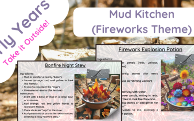 Mud Kitchen Recipes (Bonfire Night)